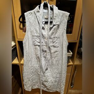 Vineyard Vines Striped Belted Dress